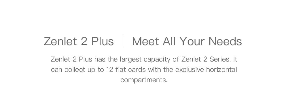 Zenlet 2+ RFID blocking wallet, card holder - Wallets - Aluminum Alloy Gray